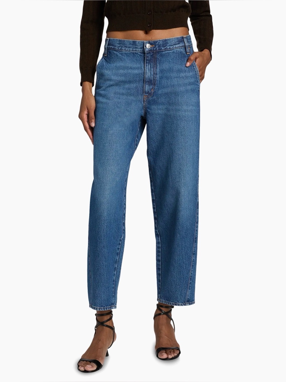 Frame Candle barrel jeans in Swan 29 - Picture 4 of 9